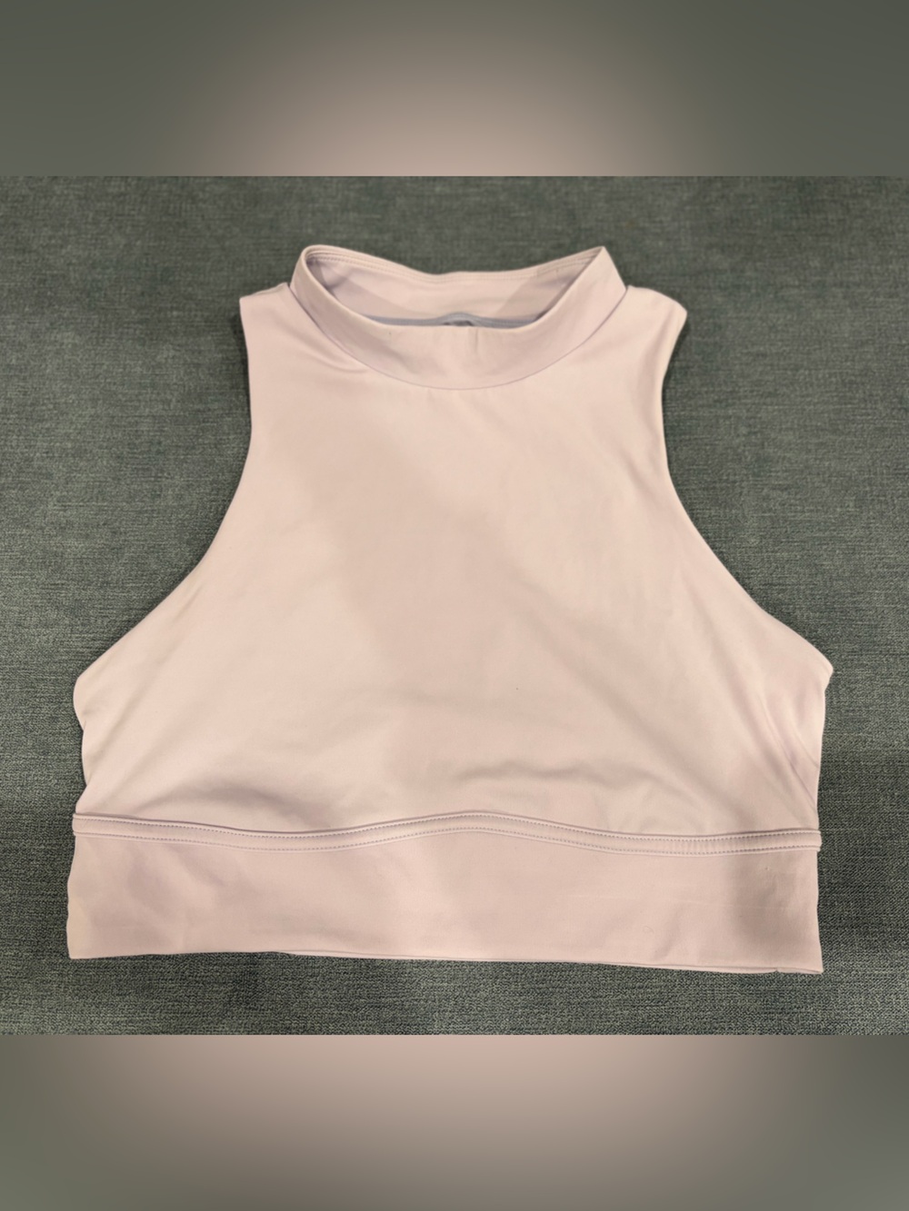 all in motion High-Neck Cropped Sports Tank Top - Lilac